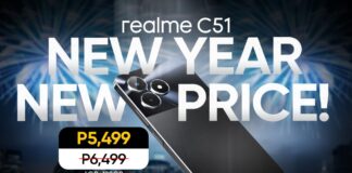New year, new price: The realme C51 is now only P5,499