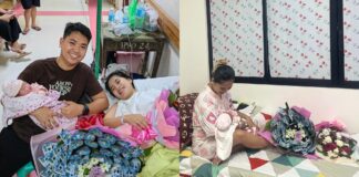 Husband’s Money Bouquet For Wife After Second Baby’s Birth Goes Viral